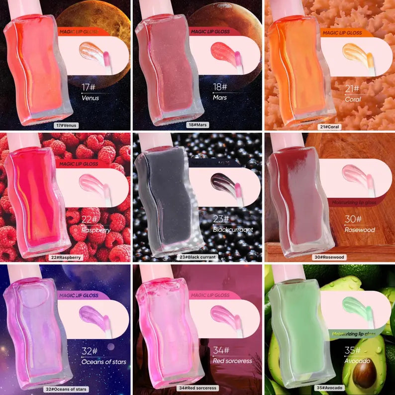 50pcs Private Label Hydrating and Color Changing Lip Gloss