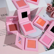 50pcs Private Label Pressed Powder Blush and Highlighter