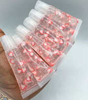 10pcs Wholesale Strawberry Fruit Slice Lipgloss