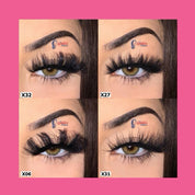 50 Pairs Wholesale Fluffy Mink Lashes (18-25mm)