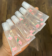 10pcs Wholesale Peach Lipgloss