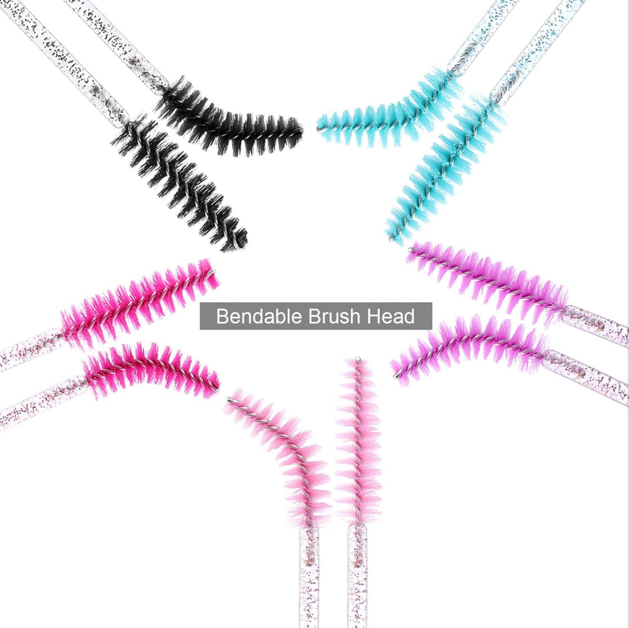 Lash Brush Pack (100 Brushes)