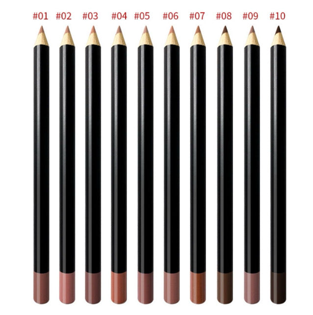 50pcs Private Label Lip Liner Black Pencil (High Quality)