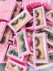 3D, 25MM, Two Toned Colored Fluffy Mink Lashes