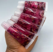 10pcs Wholesale Strawberry Rose Petal Lipgloss