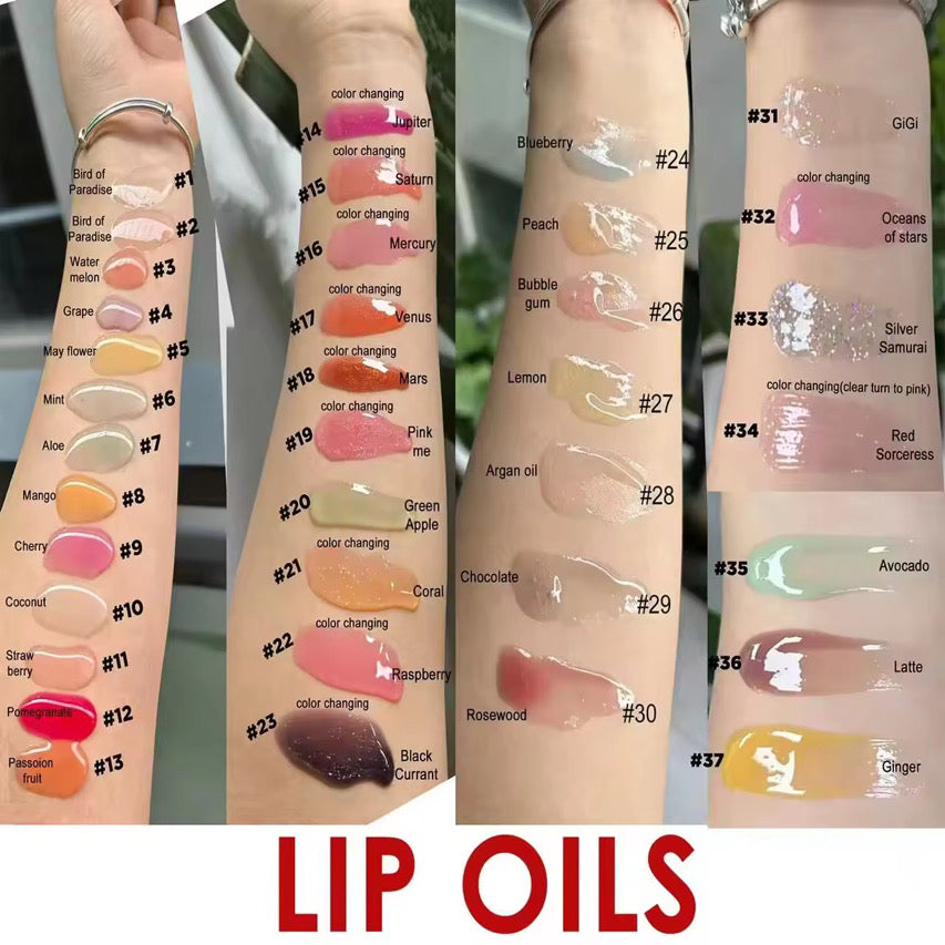 50pcs Private Label Lip Plumping Oil